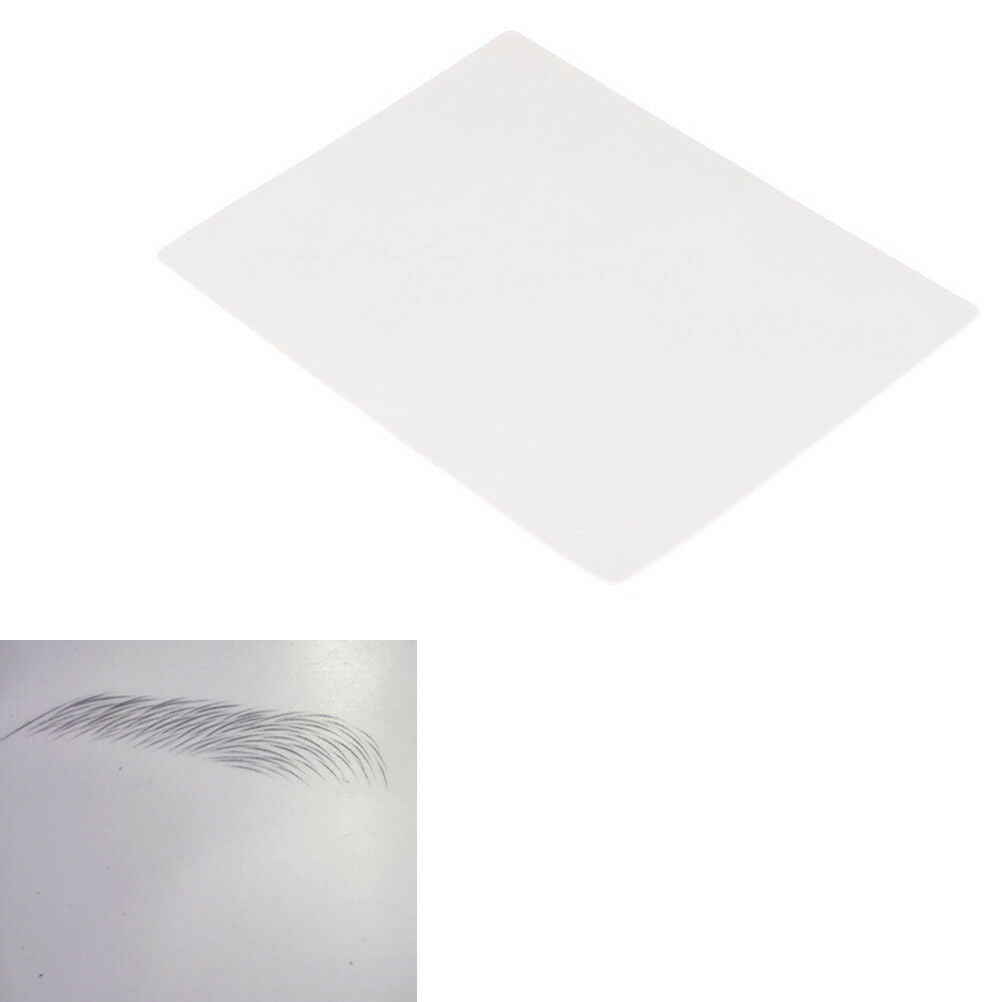 White Permanent Makeup Eyebrow Tattoo Practice Skin Micro blading Trainin.l8