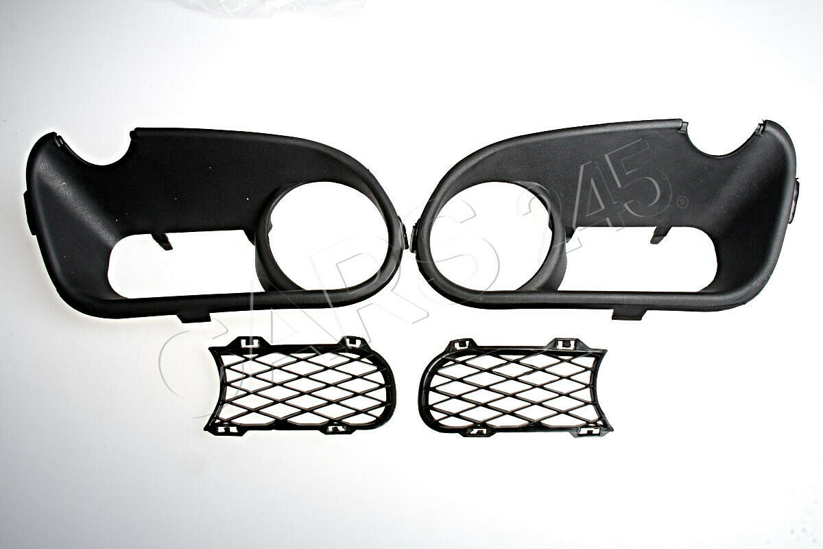 Front Fog Light Grills PAIR Fits VW Touareg 2003-2006
