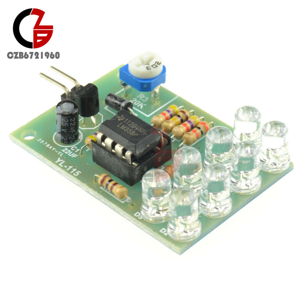 2PCS 12V Breathe Light LED Flashing Lamp Parts Electronic DIY Module LM358 Chip