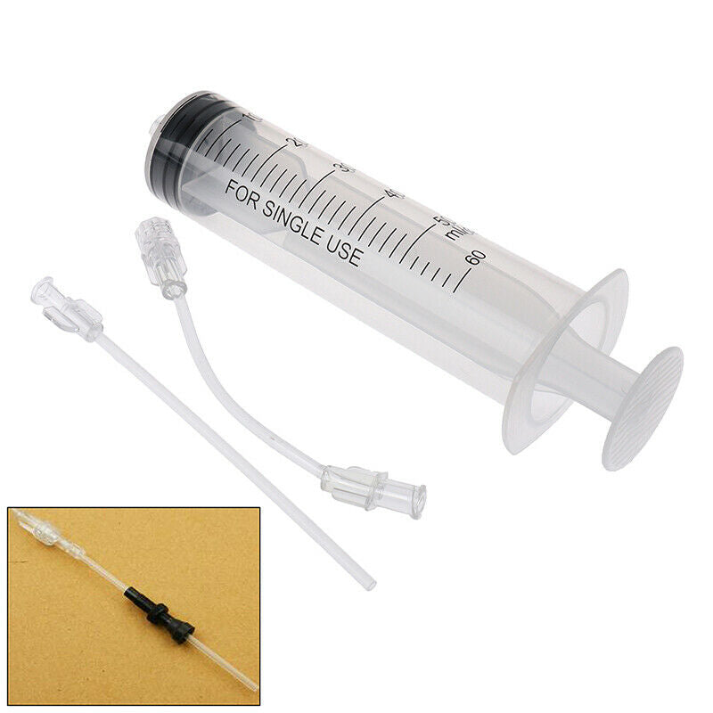 Bicycle Tubeless Tire Liquid Injection Tool Bike Sealant Syringe Rubber H.l8