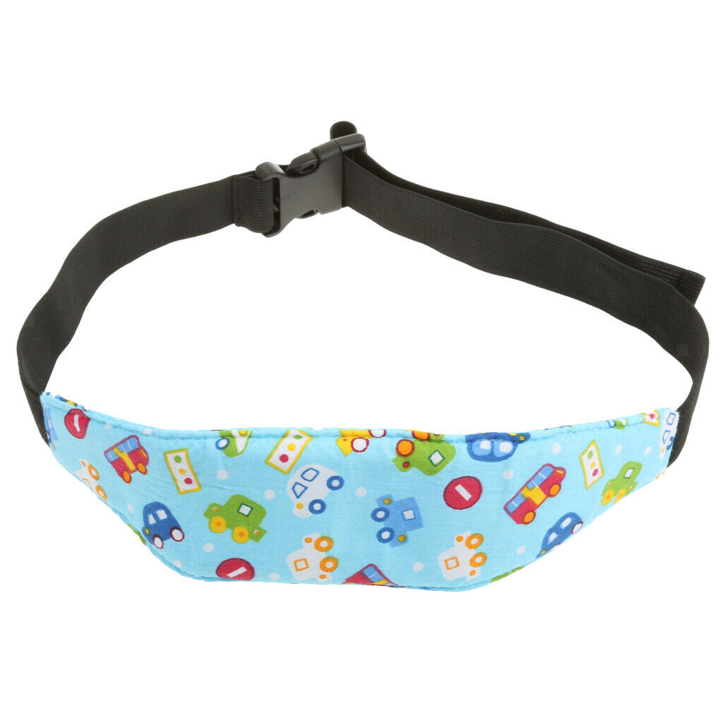 Adjustable Baby Kids Head Support Holder Belt Safety Car Seat Sleep Nap Aid