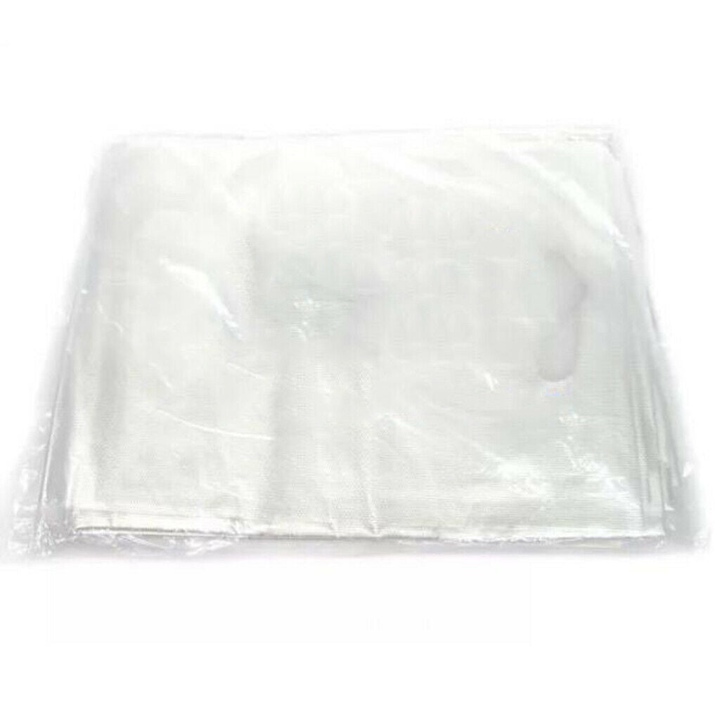130x Disposable Hair Cutting Capes Home Shop Shampoo Hair Dyeing Bib Cloth