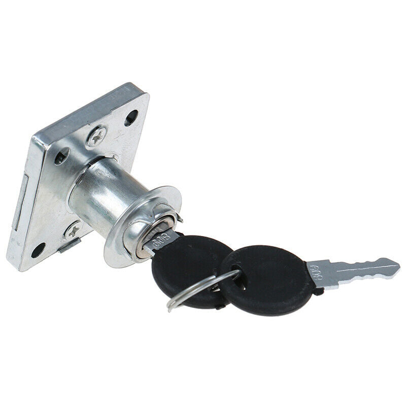 Desk Drawer Lock Wardrobe Cabinet Furniture Cam Locks Keys Office Desk Secu WF