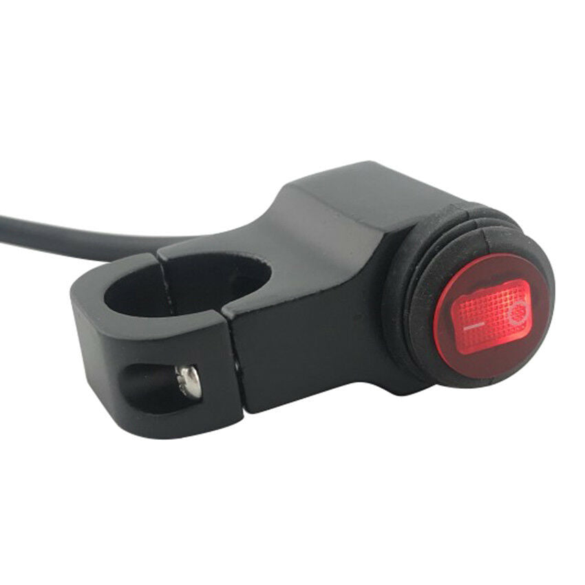 Motorcycle Handlebar ATV Bike ON-OFF Button Switch for headlight Handlebar Botto
