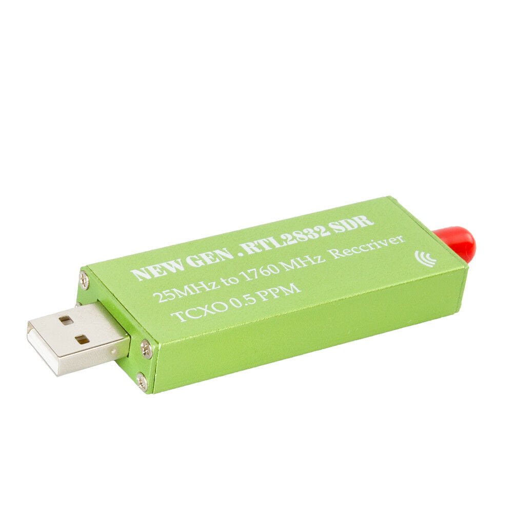 Advanced USB RTL-SDR (0.5PPM) TCXO Metal Case SMA R820T2 RTL2832U E rsBDAU