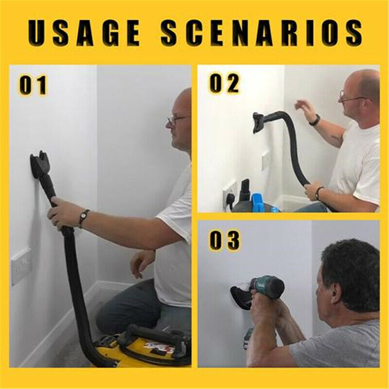 Hands-Free Dust Collector Guard Kit Universial Electric Drill Dust Woodworking