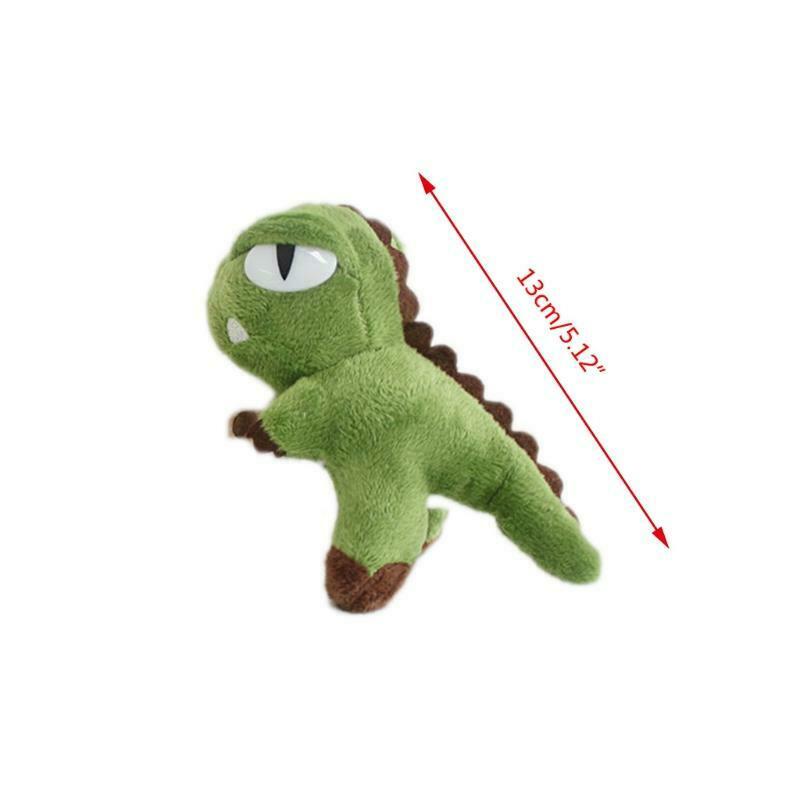 Stereoscopic Dinosaur Brooch Plush Cartoon Pin Clothes Bag Hat Accessories
