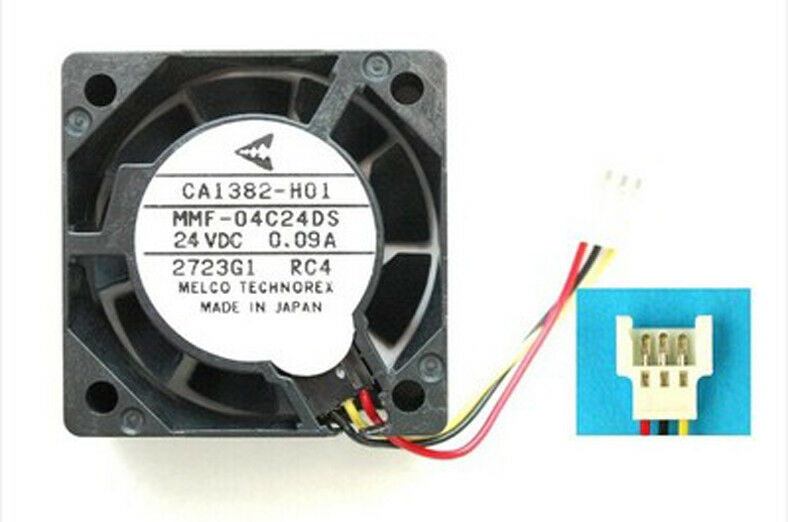 For MITSUBISHI MMF-04C24DS-RC4 CA1382-H01 DC24V 0.09A Fan 40*40*15mm Cooling Fan
