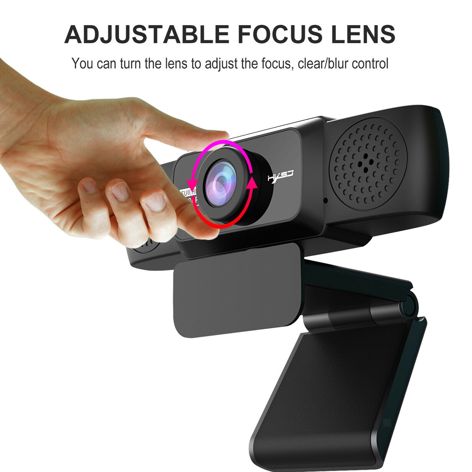 1080P Business Web Camera HD 95Â° Wide Angle for Laptop Conferencing Gaming