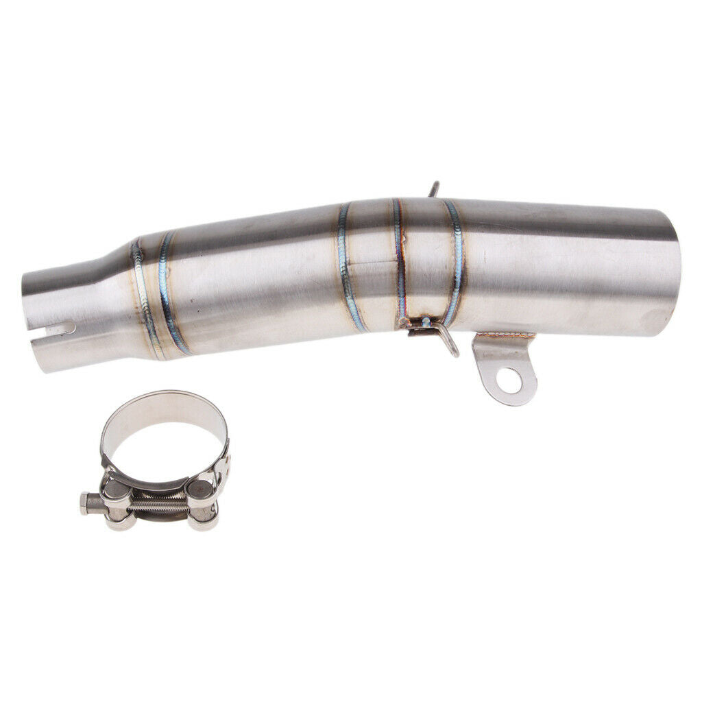 Stainless Steel Exhaust Middle Link Pipe for Yamaha R6 06-18