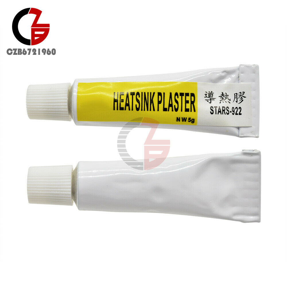 5PCS CPU GPU Thermal Silicone Grease Compound Glue Heatsink Plaster STARS-922 5g
