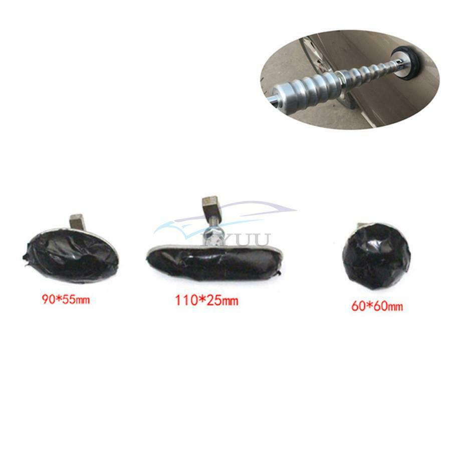 3PCS Car Body Paintless Dent Repair Tool Zinc Alloy Adhesive Pull-out Cold Glue