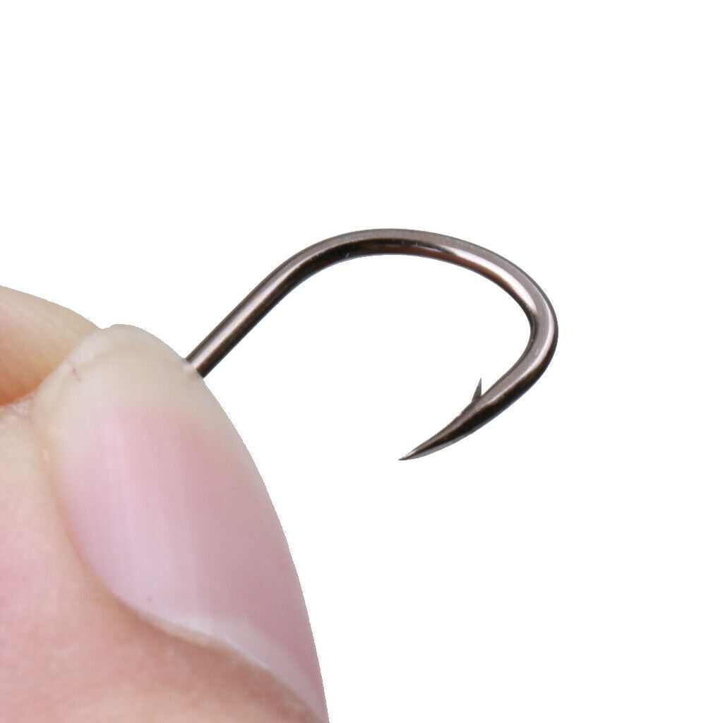 2x 70pc Fishing Hook High-Carbon Steel Fishhook
