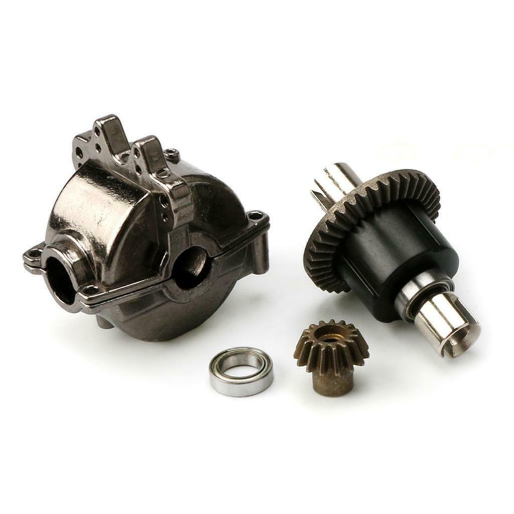 2 pieces gear housing + differential for WLtoys 1:18 RC Car A979 Titanium