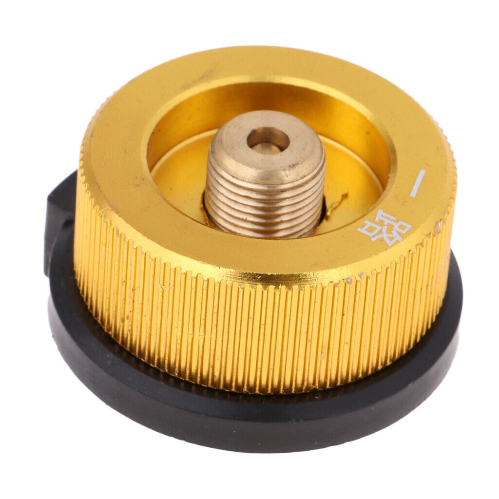 Camping Stove Converter Alloy Connector For Outdoor Picnic BBQ Garden Party