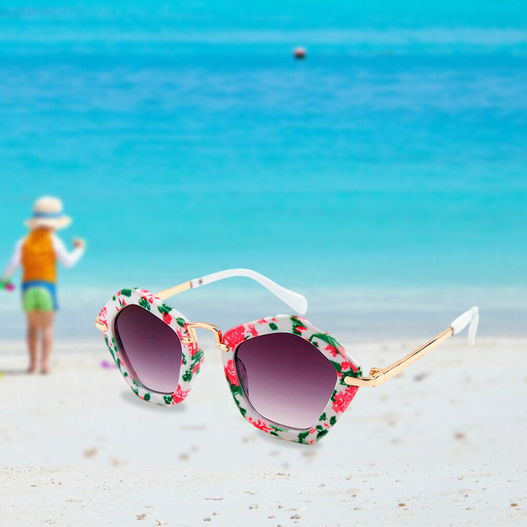 Cute Kids Shaped Sunglasses Outdoor Beach Eyewear UV 400 Protection