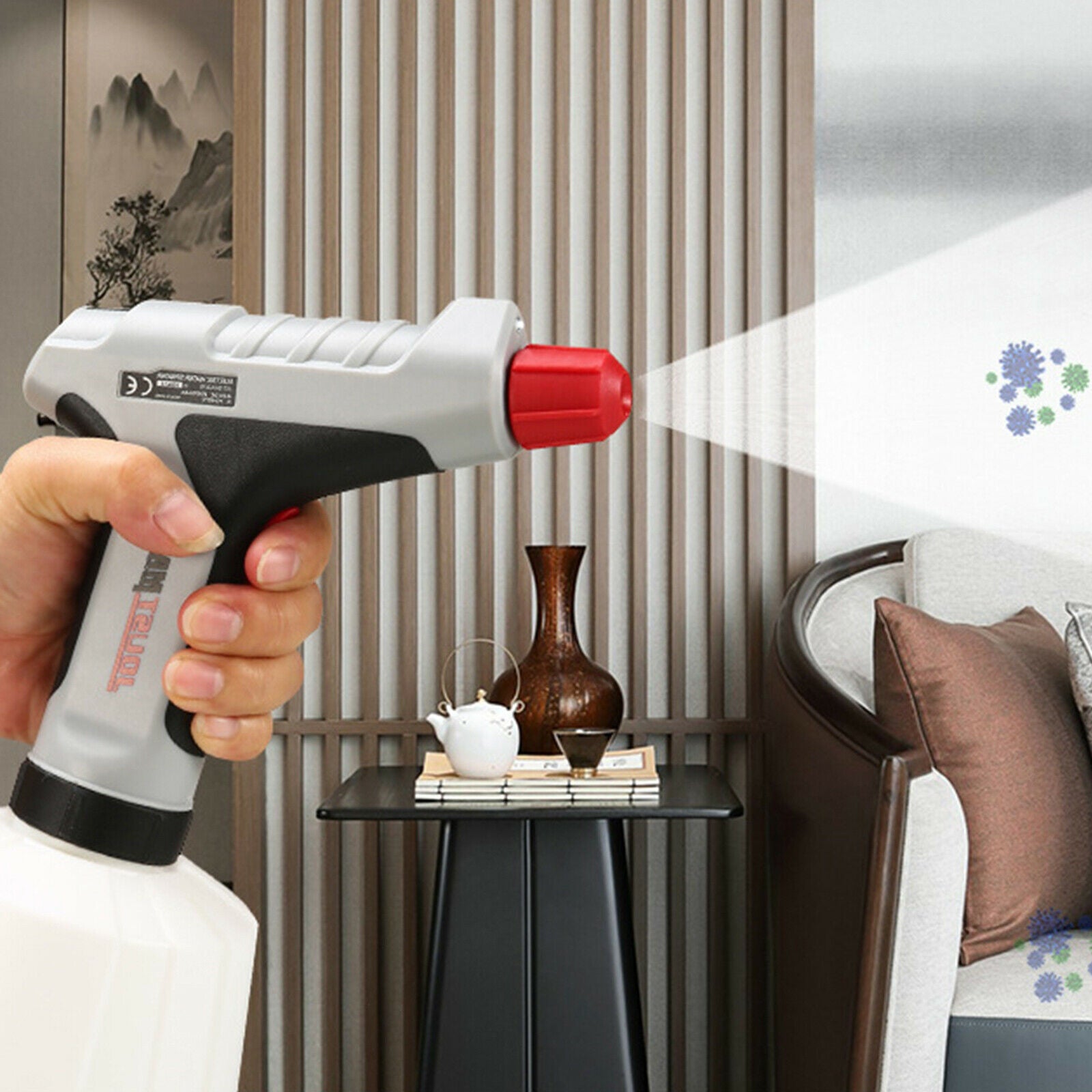 Electric Spray Bottle for Indoor/Outdoor Plants Watering Can Spray Gun