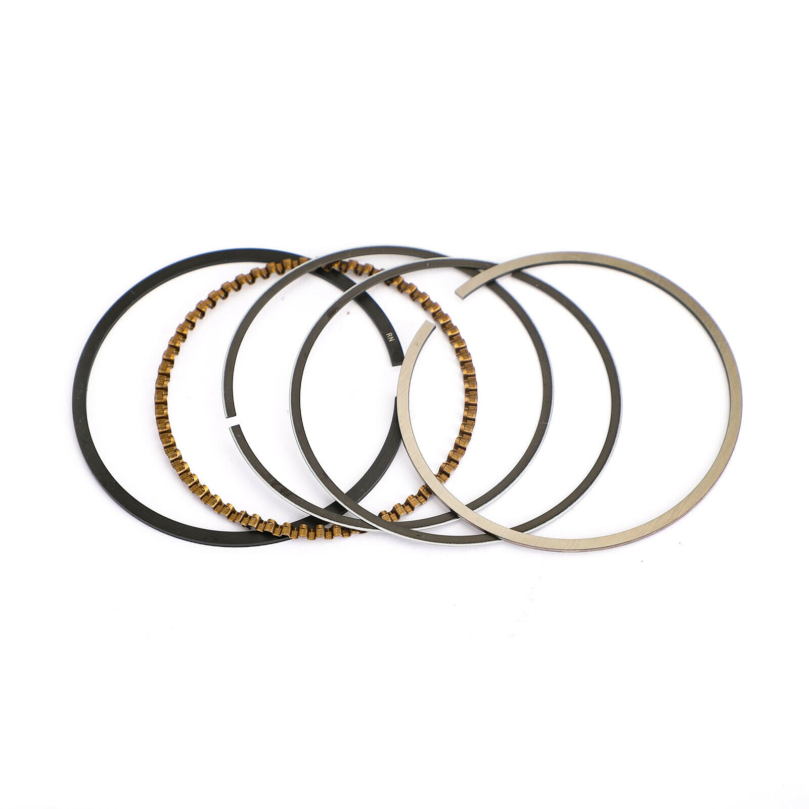 Piston Kit & Rings Set STD 53.70mm Fit for Yamaha XC 150 E I Cygnus 1992 1997