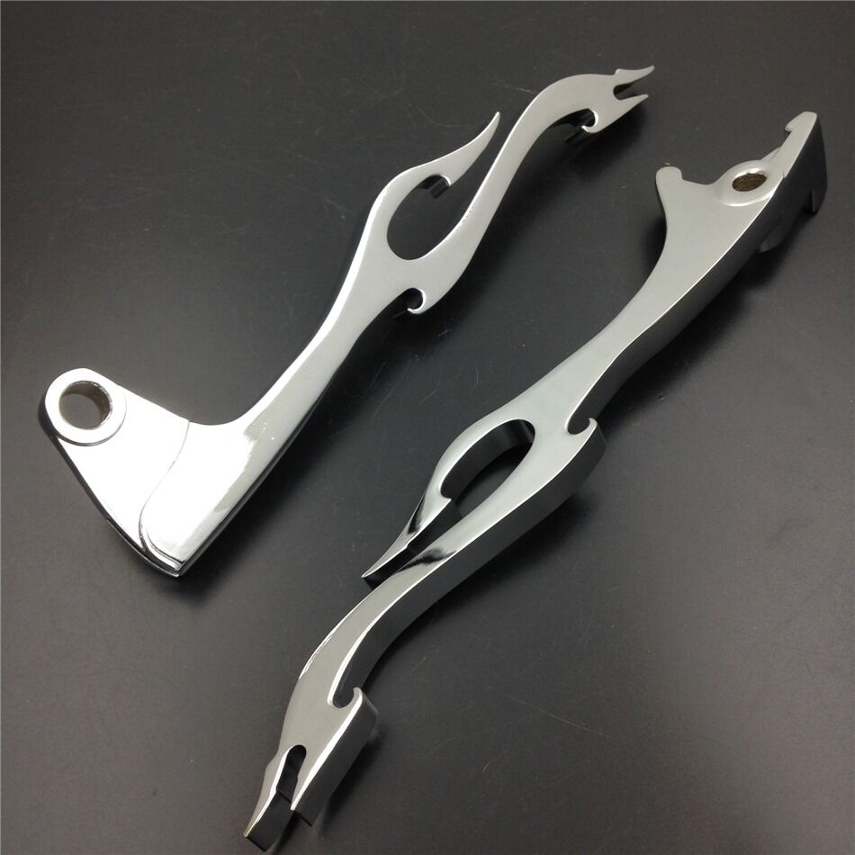 Brand New Brake Clutch Flame Levers For 97-04 Suzuki Marauder 800