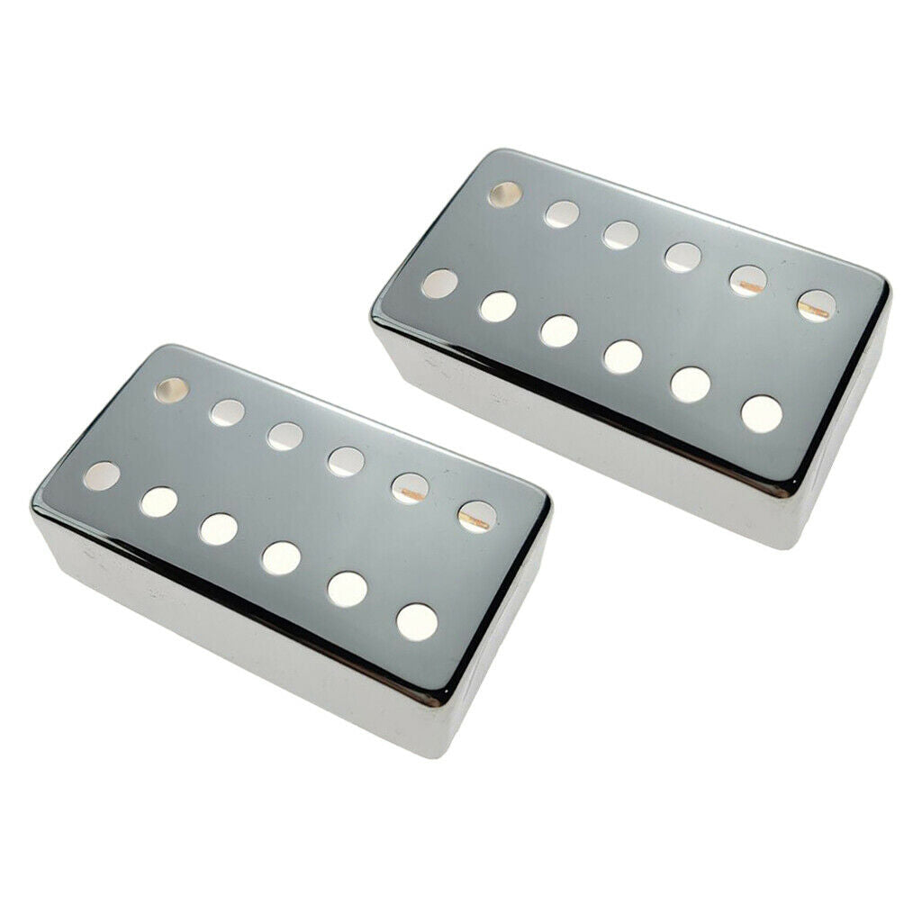 2pcs Guitar Pickup Caps Cover, Pickup Cover, For LP Electric Guitar, Gray
