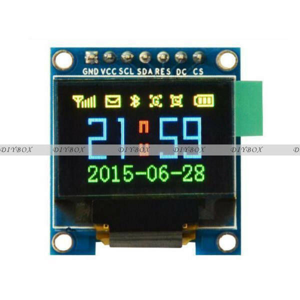 0.95 Inch 7pin Full Color 65K Color SSD1331 SPI OLED Display Module For Arduino