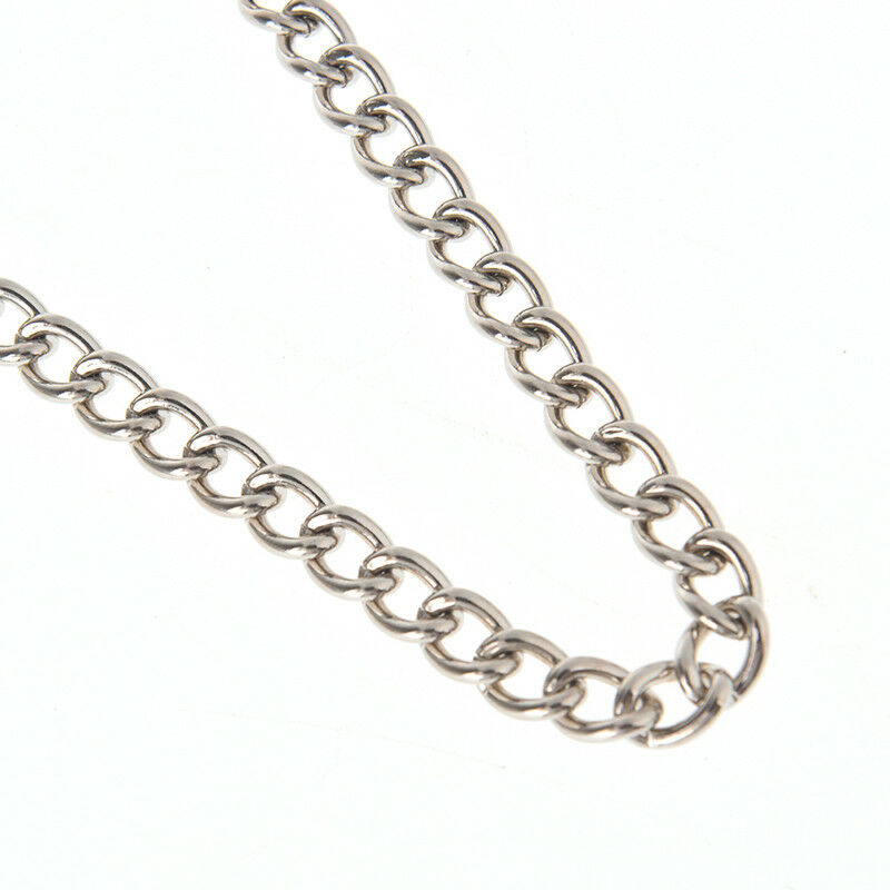 Extra Long Strong Metal hipster Key Wallet Belt Ring Clip Chain keychai.l8