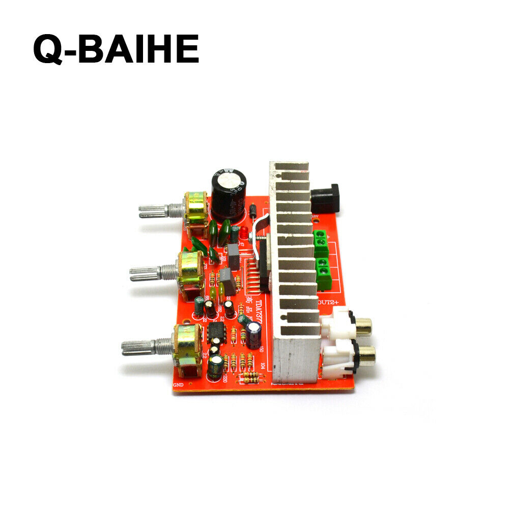 DC12V 40W Car DIY Stereo Two-Channel Power Amplifier Board Finished