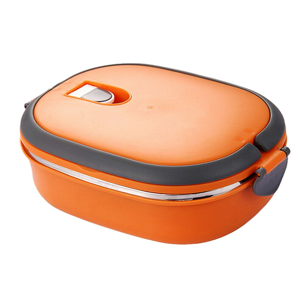 Square Bento Food Container Insulated Thermal Snack Box