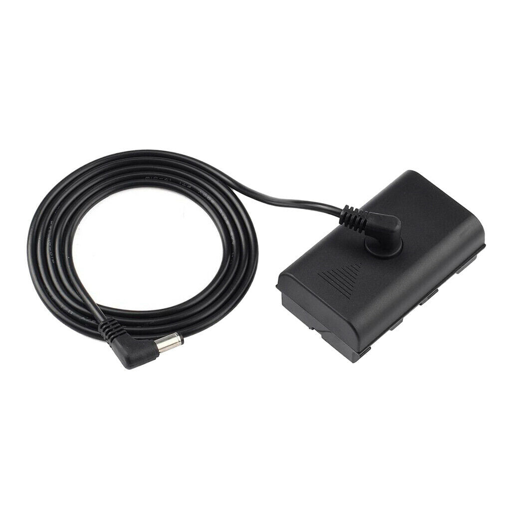 DC Dummy Battery Coupler for NP-F770 F750 LED Light Camera Monitor Battery