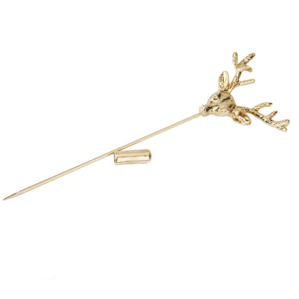 Novelty Golden Deer Head Shape Costume
