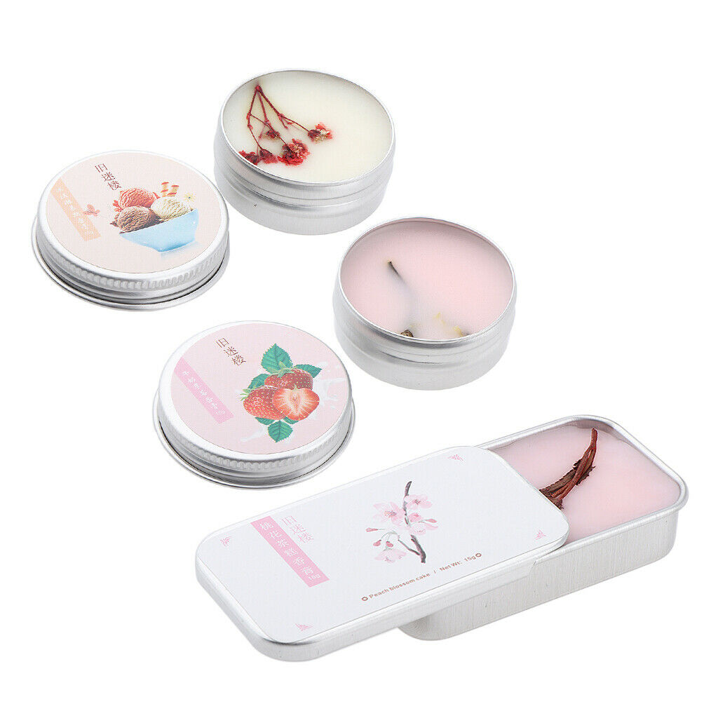 15g Natural Solid Perfume Women Body Care Fragrance Scent for Travel 3 Kinds