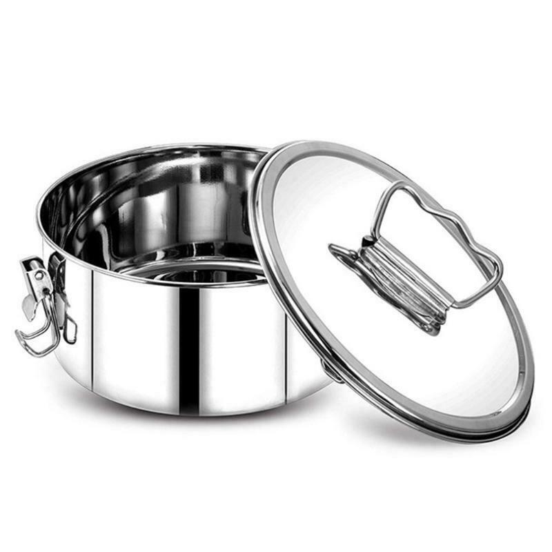 Flan Mold Pot in Cooking Bakeware Pressure Cooker Accessories Come with Rack