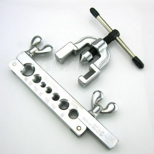 1 Set Flaring Tool Copper Tubing 1/2",7/16",5/16",1/4",3/16",3/8",5/8" O.D.