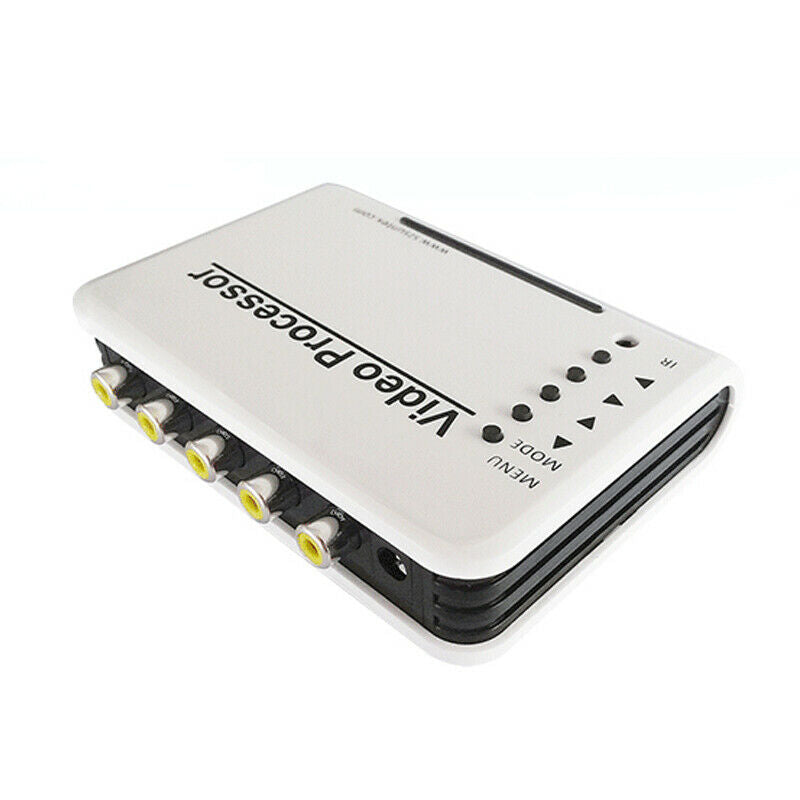 12V-24V Car Panoramic Driving 4-Way View Monitor Split-Screen Remote Control Box
