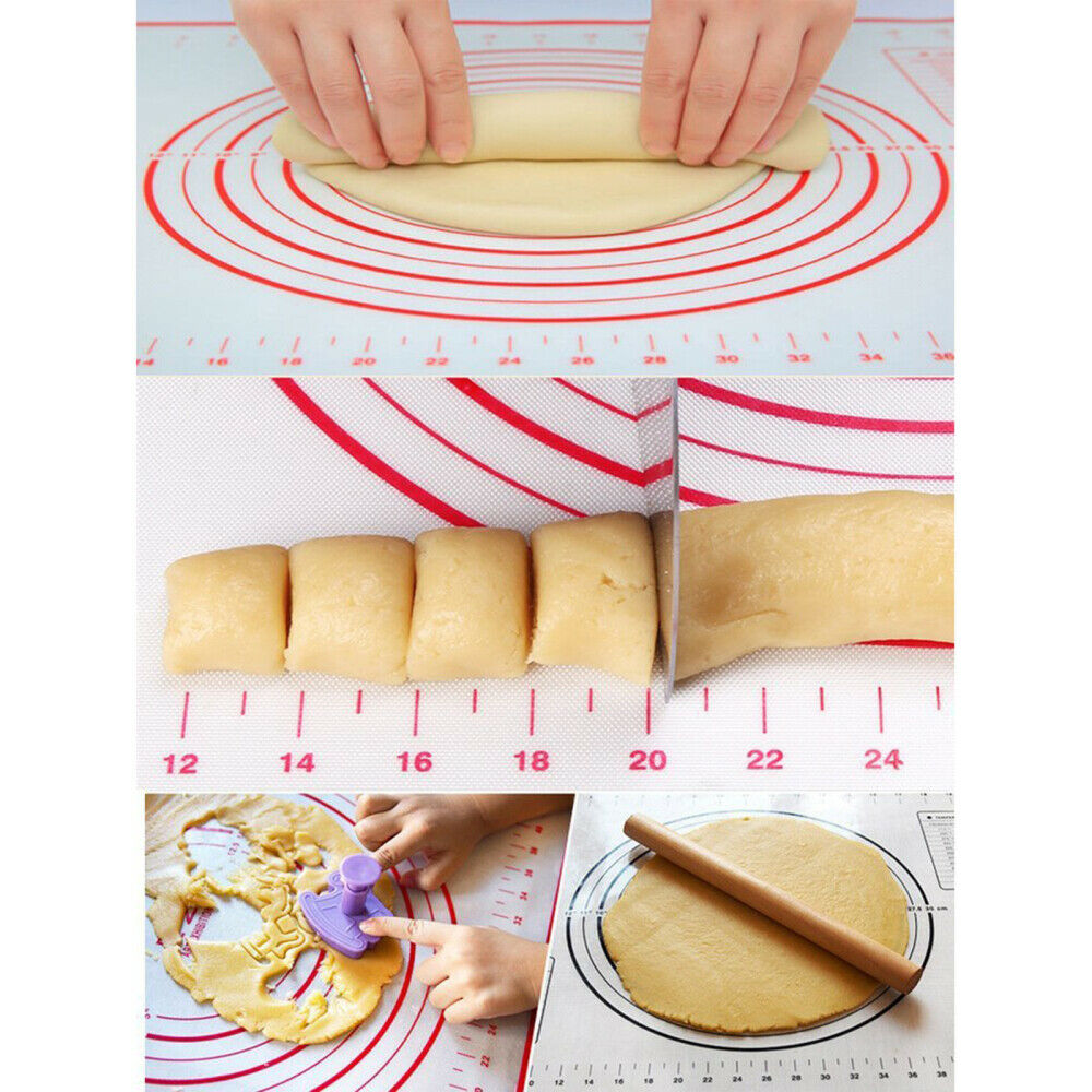 Pastry Mat Extra Large Silicone Baking Mat with Measurements Non Stick new