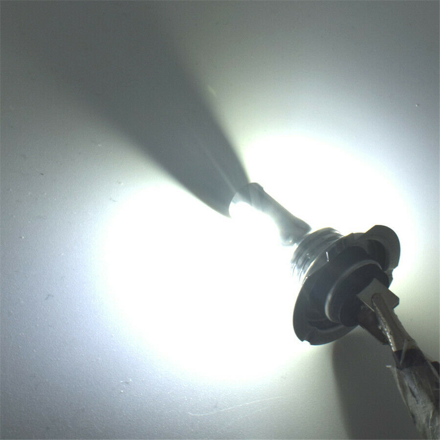 2PCS 35W H7 LED Headlight Fog Light Bulb Clear White 6000K 12V 24V For Car SUV
