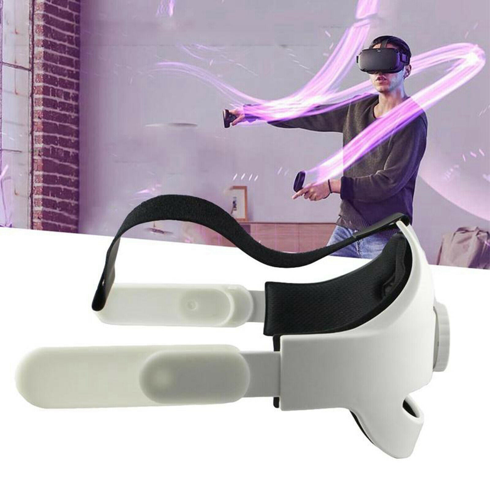 Adjustable for   Quest 2 Head Strap VR Elite Strap,improve Comfort Reduce