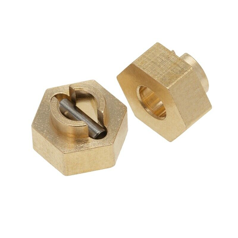 Brass 7MM Wheel Hex 3MM Extended Adapter Upgrade Accessories for 1/24 RC Cler E7