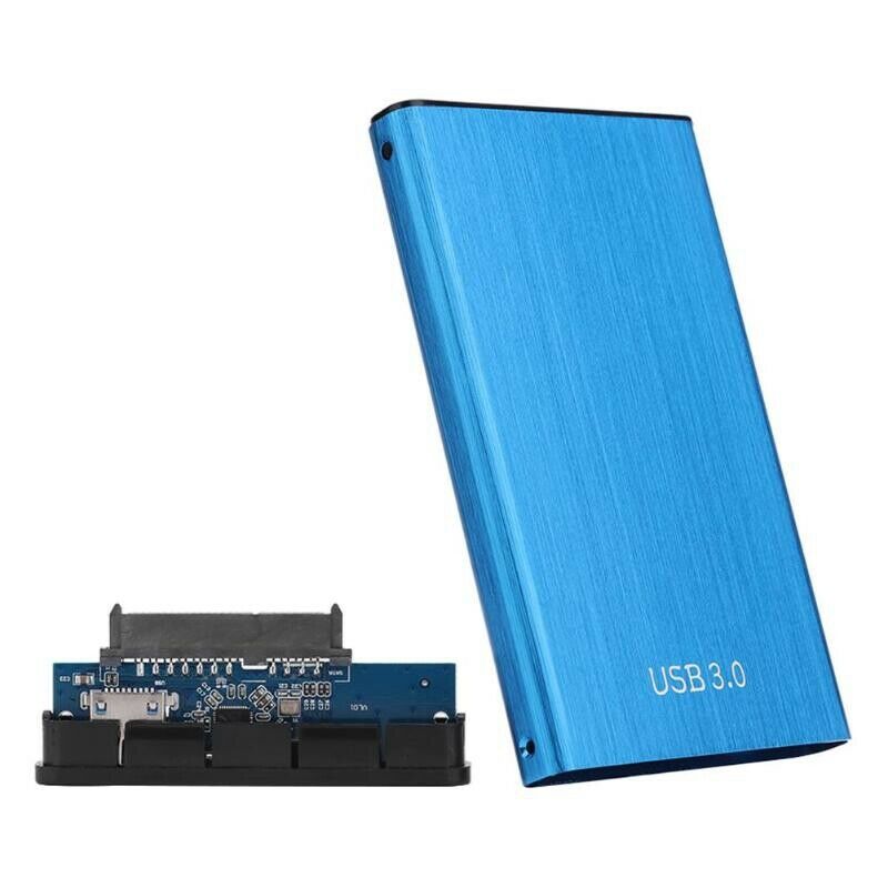2X(External Hard Drive Enclosure Box, USB3.0 High Speed Mobile Hard Disk BoA8Z5)