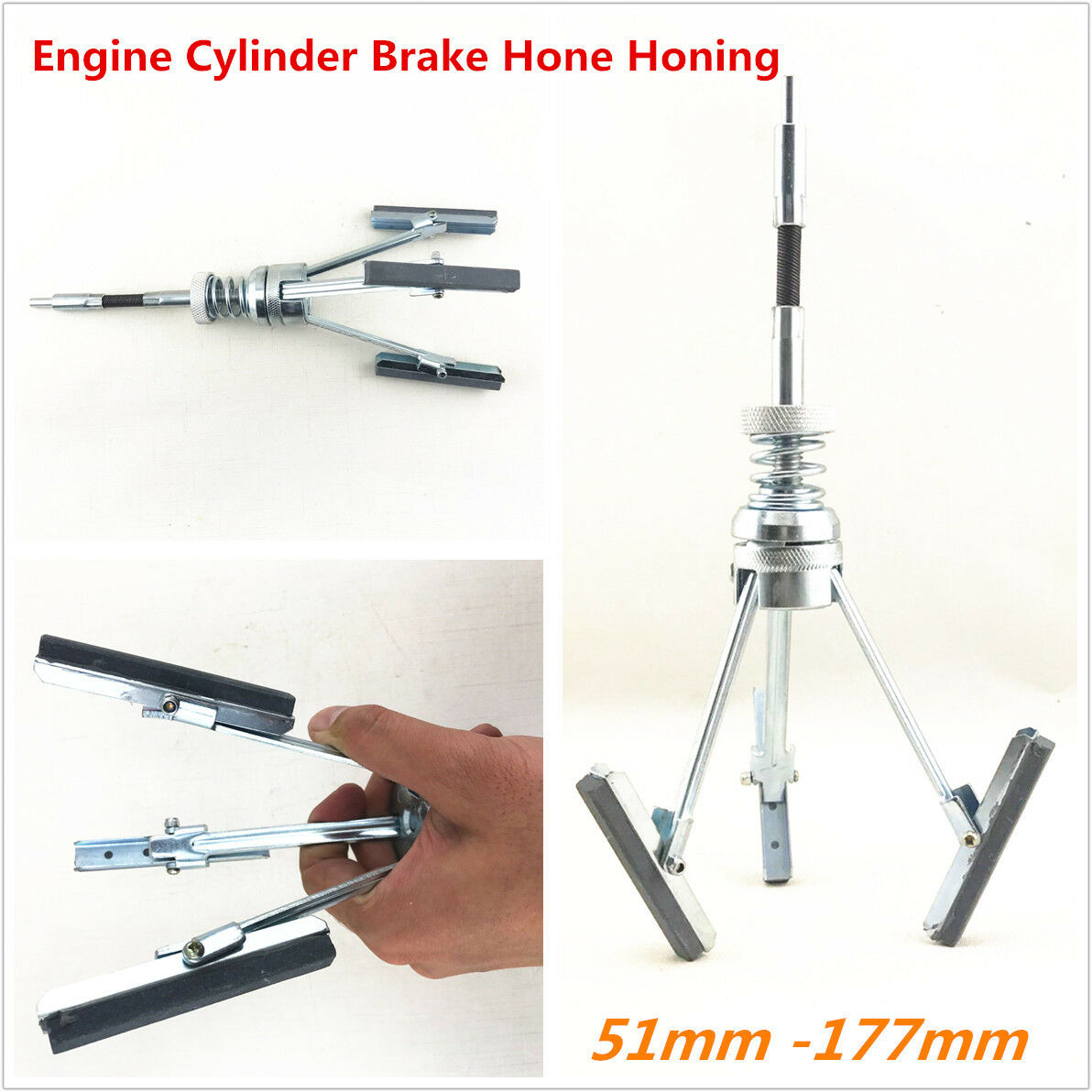 Universal Car Engine Tool Brake Cylinder Hone Honing 51mm to 177mm Flexi Shaft