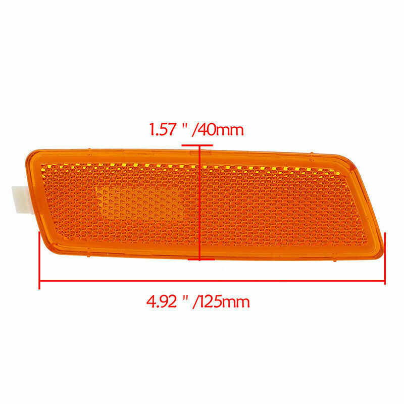 For 2005-2009 VW GTI JETTA RABBIT MK5 Bumper Right Side Marker Light Lamps Lens