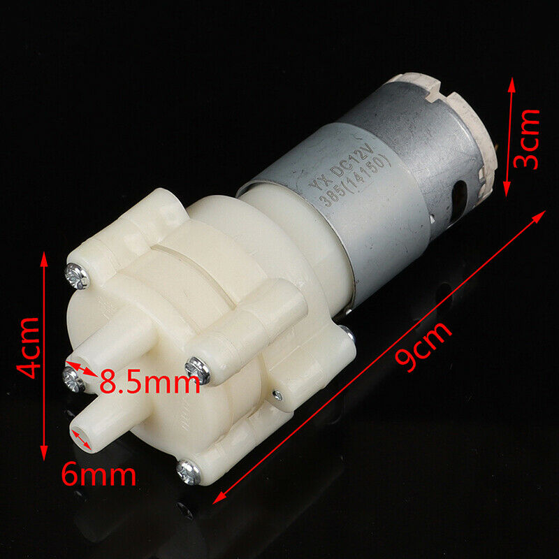 Micro small water pump DC12V mini electric water pump 1.5~2L/min FRA FG