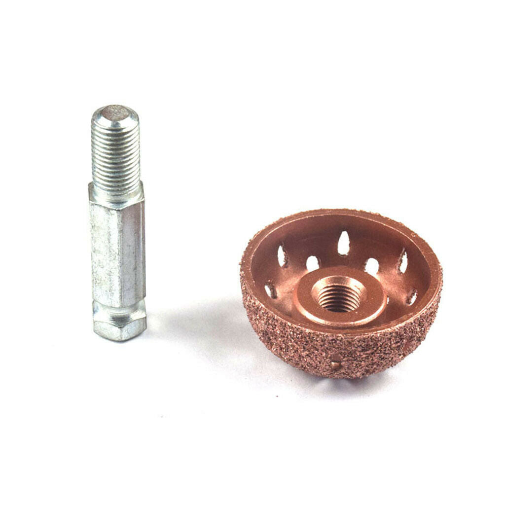 38mm 1.5" Tungsten Alloy Auto SUV Motorcycle Bike Grinding Head Adapter