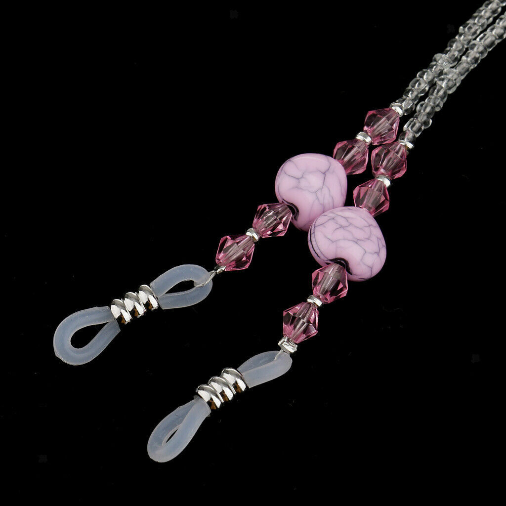 2pcs Eyeglass Sunglasses Eyewear Chain Holder Cord Lanyard Necklace