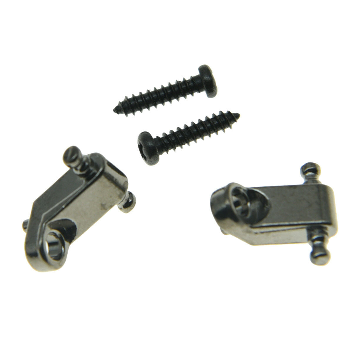 Set of 2 Black Guitar String Tree Retainer Guide for Fender American Strat Tele