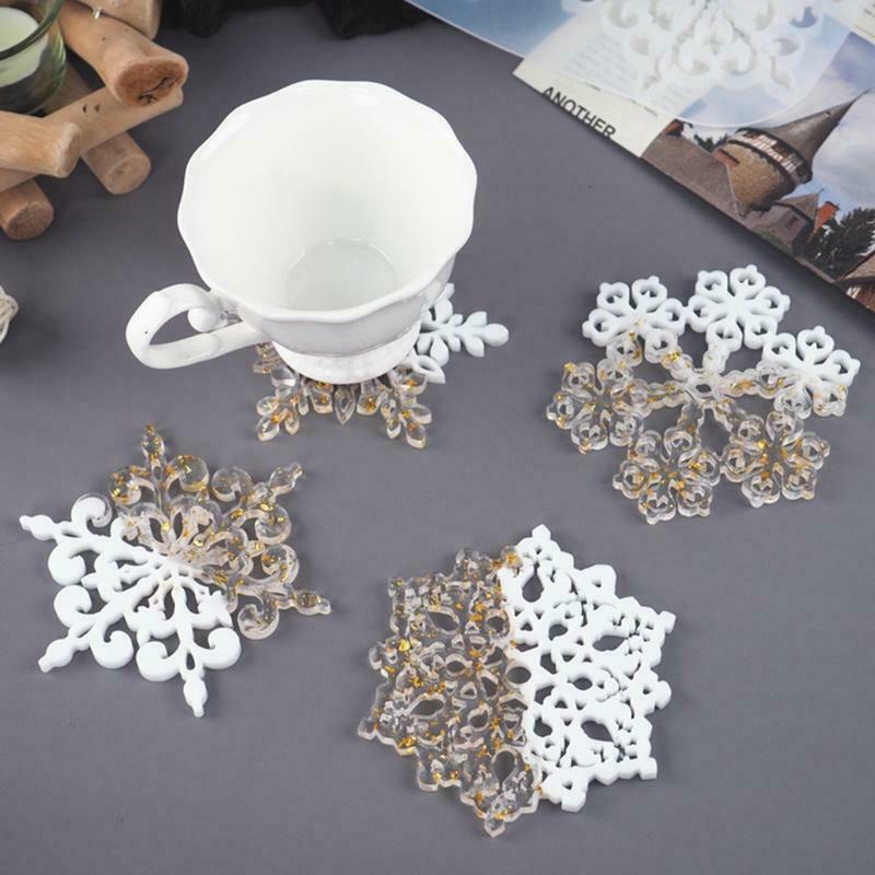 Snowflake Listing Silicone Mold Beauty Molds for Home Decoration Jewelry Tool