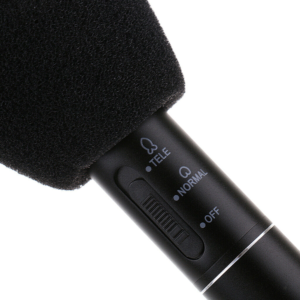Professional 14.25"  Microphone Mic for Outdoor Interview with Holder