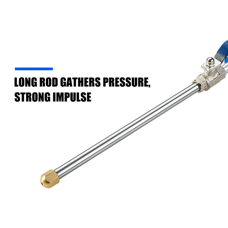 High Pressure Power Washer Spray Nozzle Garden Home Water Hose Pipe Attachment