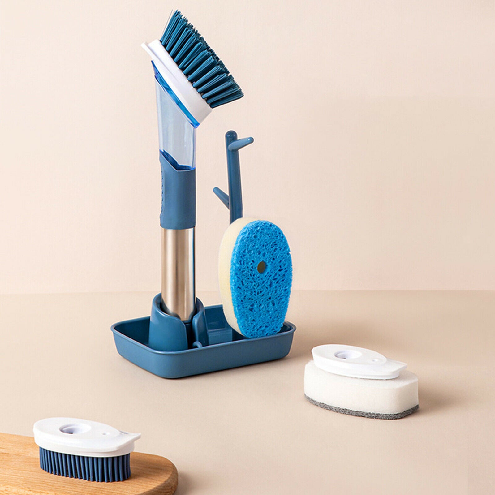 Kitchen Cleaning Brush Set, Dish Brush, Bowl Scrubber, Dish Bowl Scrub Brush,