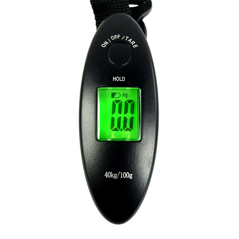40kg/100g Digital Travel Portable Handheld Weighing Luggage Suitcase Bag Scales
